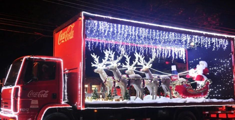 Caminhão Coca Cola Caravana Natal