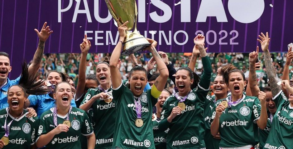 Palmeiras sai na frente do Santos na decisão do Paulista Feminino